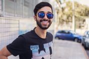 Close-Up Photography of Man Wearing Sunglasses